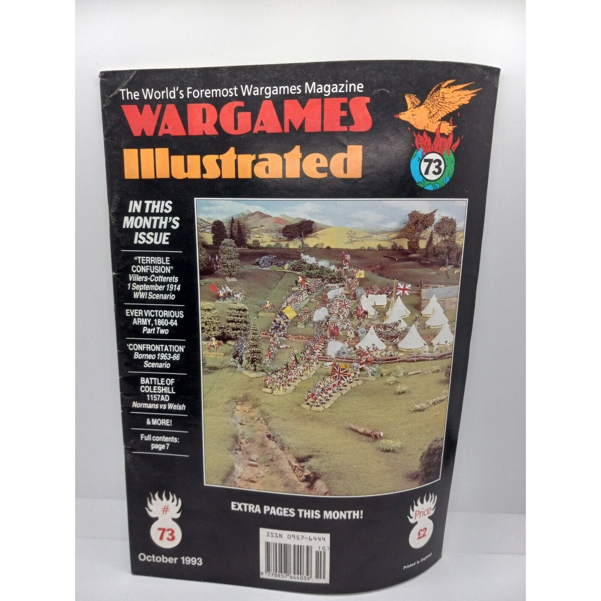 Vintage Wargames Illustrated Magazine Lot #70 73 75 & 76 - 1993-1994 Issues