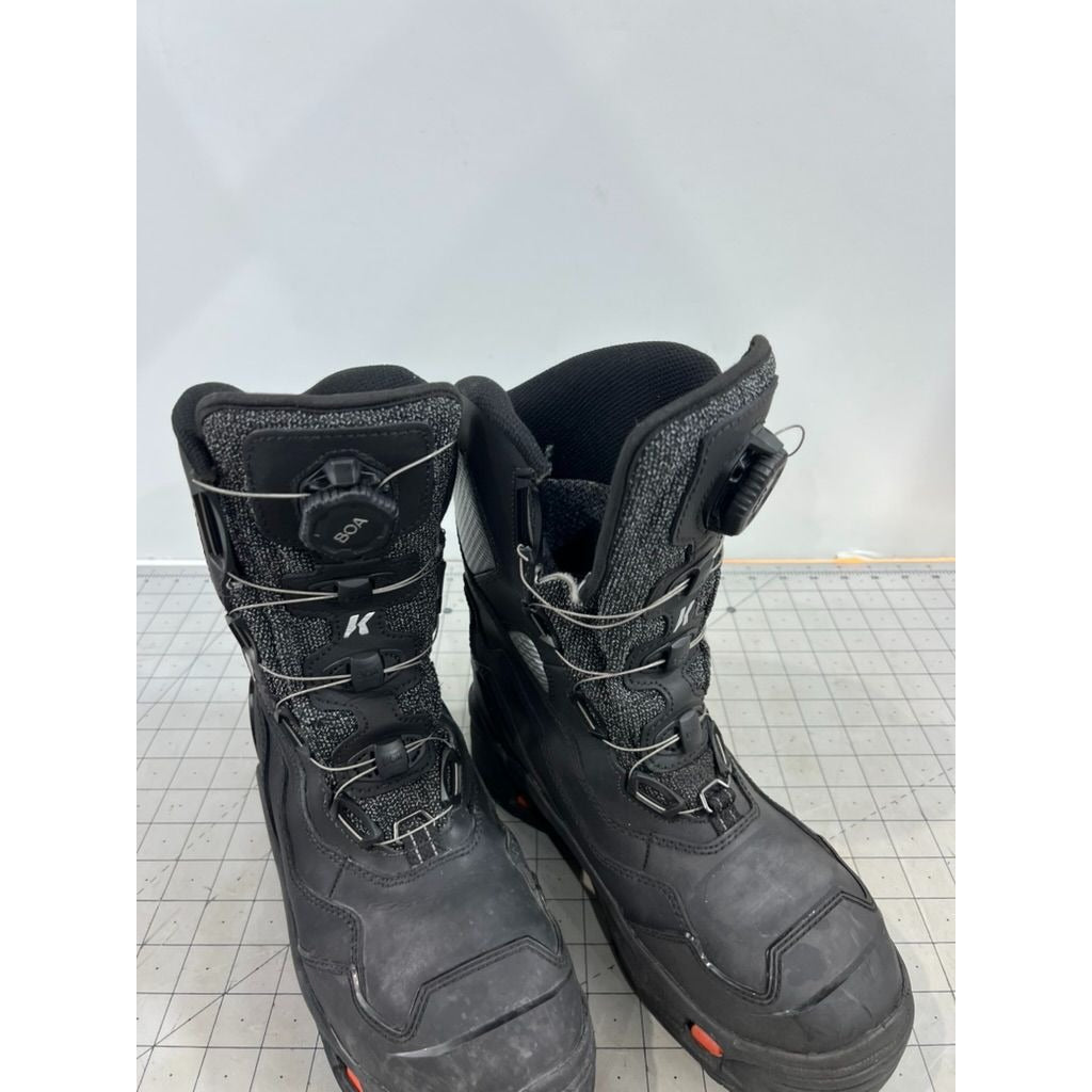 Korkers Polar Vortex 1200 Insulated Winter Boots BOA Lacing System Men’s Sz. 8
