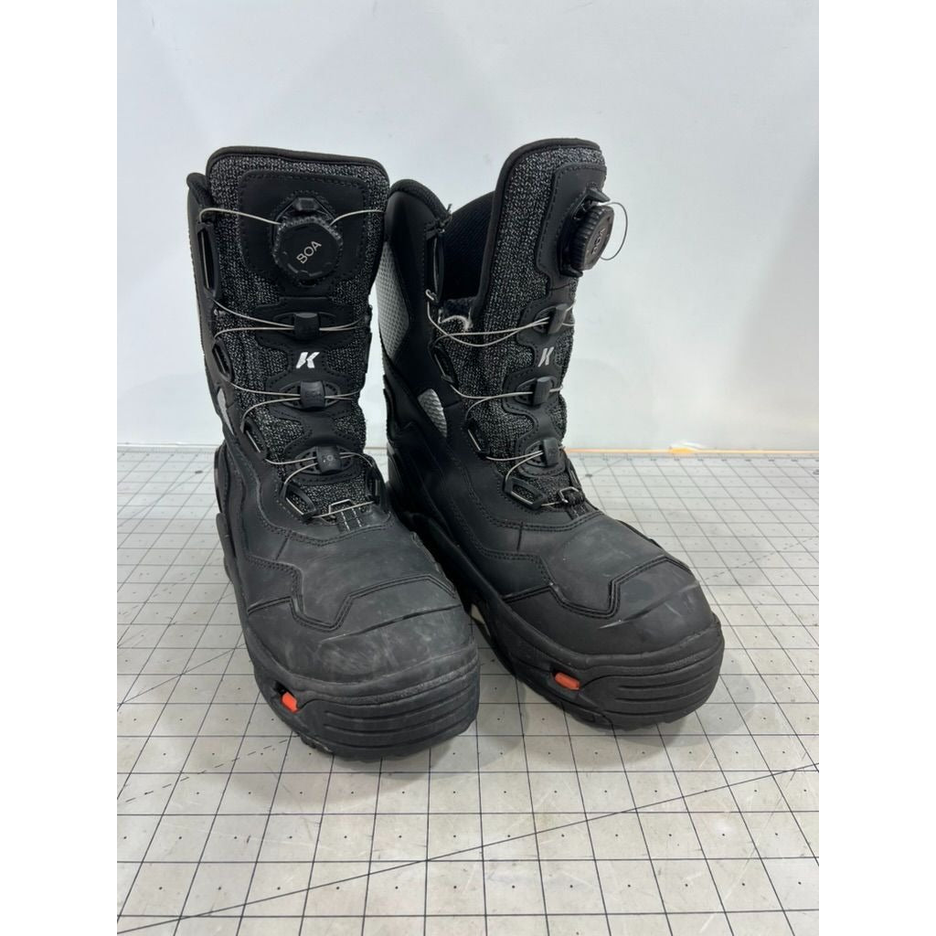 Korkers Polar Vortex 1200 Insulated Winter Boots BOA Lacing System Men’s Sz. 8