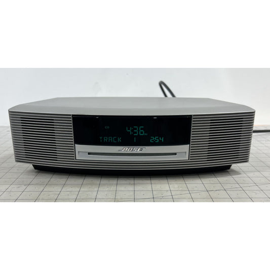 Bose Wave Music System III CD Player AM/FM Radio Clock MP3 Graphite Gray