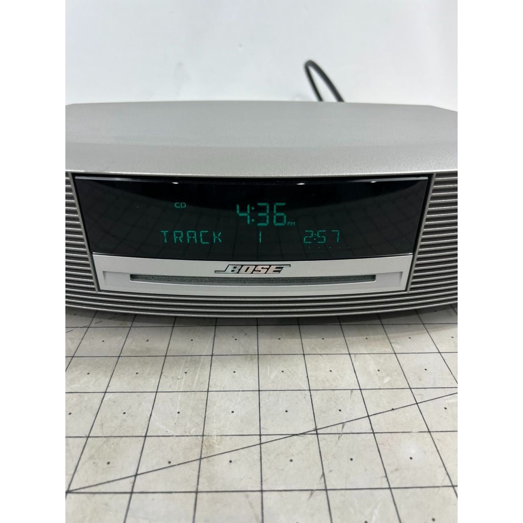 Bose Wave Music System III CD Player AM/FM Radio Clock MP3 Graphite Gray
