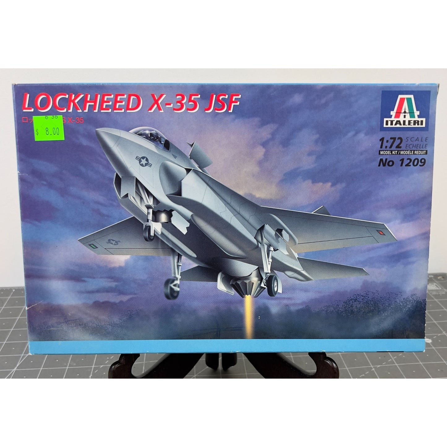 Italeri Lockheed X-35 JSF 1/72 Scale Model Kit No. 1209 New In Box