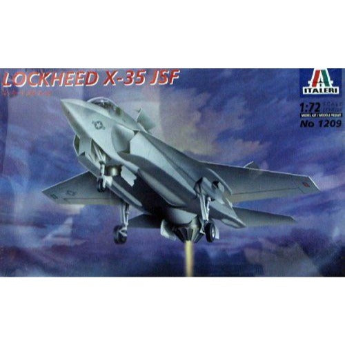 Italeri Lockheed X-35 JSF 1/72 Scale Model Kit No. 1209 New In Box