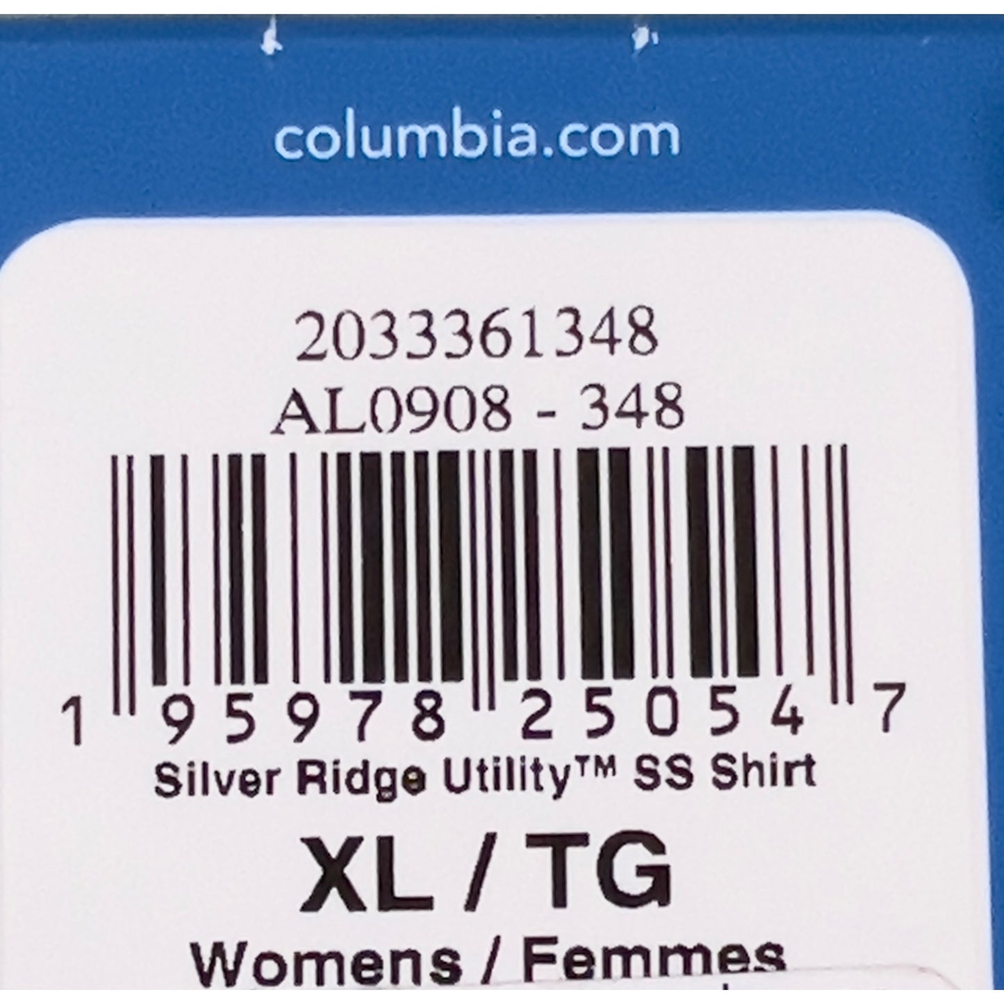 Columbia Women's Silver Ridge Omni-Shade Short Sleeve Button up Shirt Sz. XL New