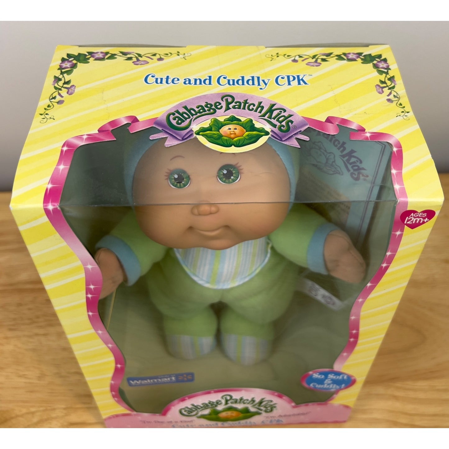 Cabbage Patch Kids Cute & Cuddly CPK Doll w/ Adoption Papers New NIB 2009