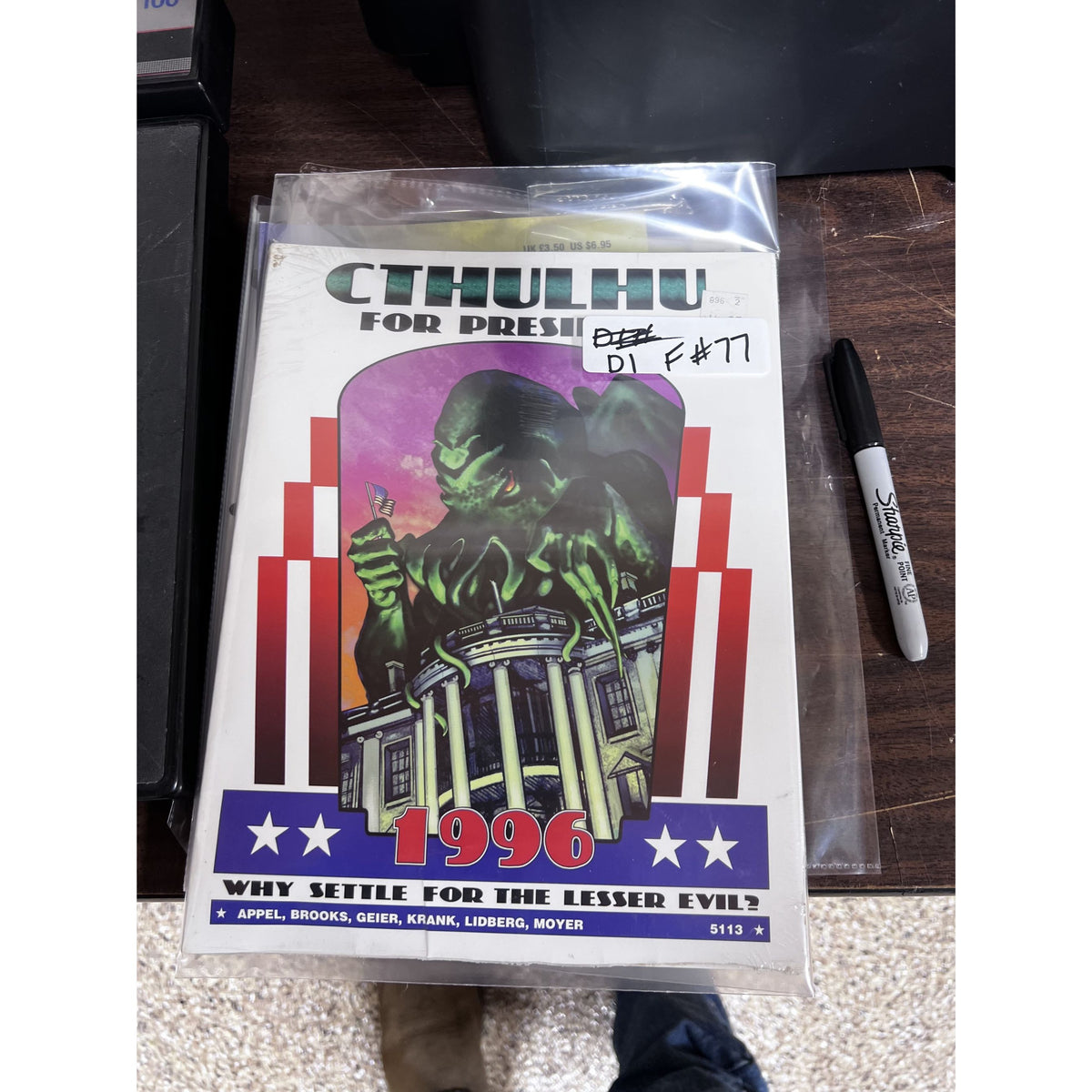 Cthulhu for President 1996: Why Settle for the Lesser Evil? Sealed