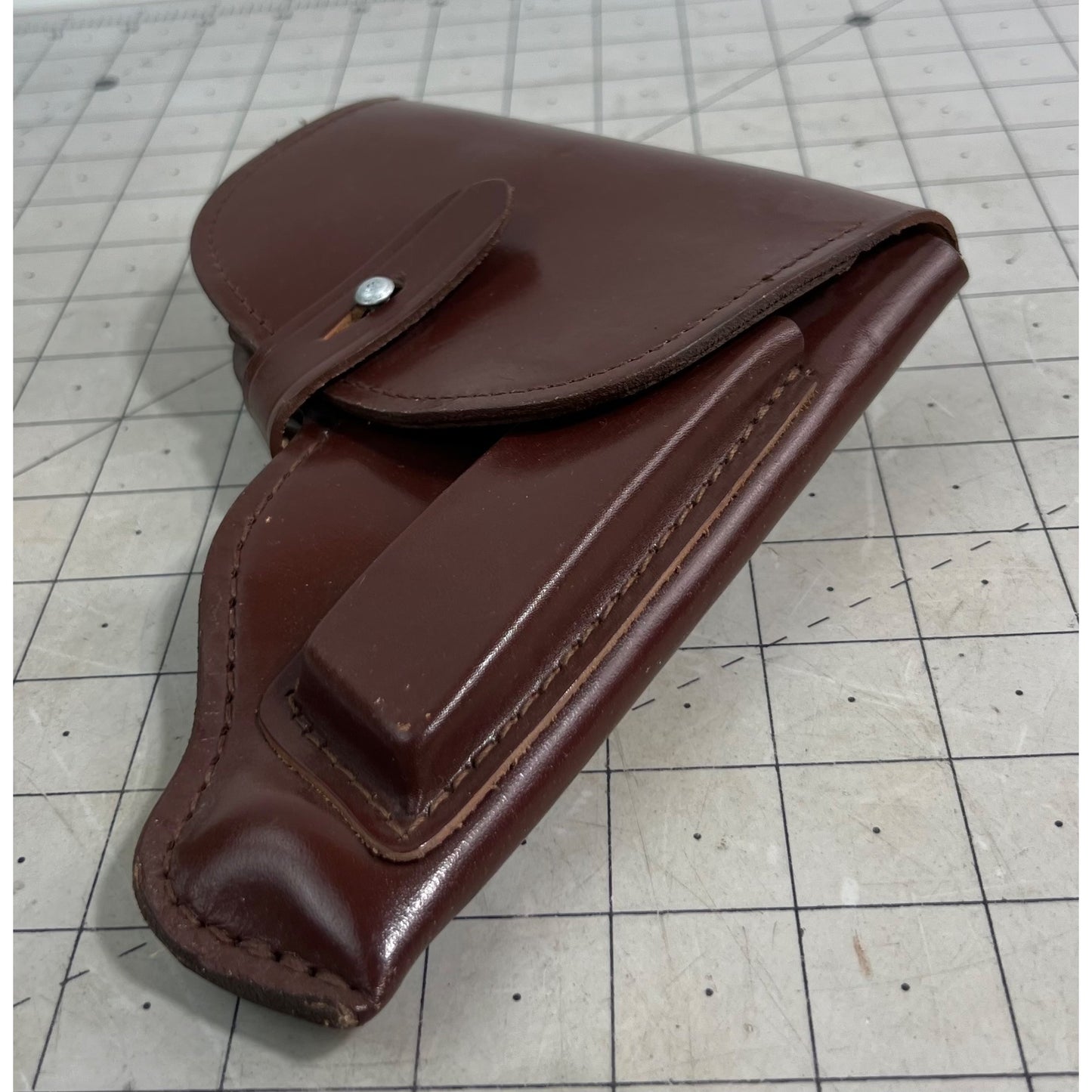 Makarov Brown Leather Holster Vintage Cold War Era Magazine Holder Unissued