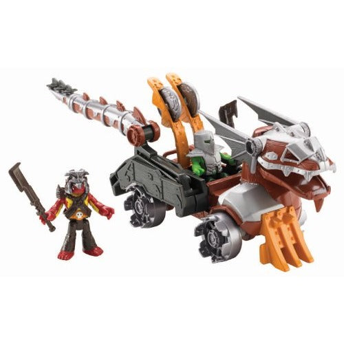 Imaginext Serpent Battle Wagon With Accessories & Figures By Fisher-Price New-ish