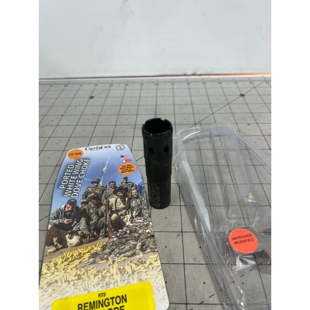 Carlsons White Wing Dove 12ga Remington Pro Bore IM Choke Tube - Black New