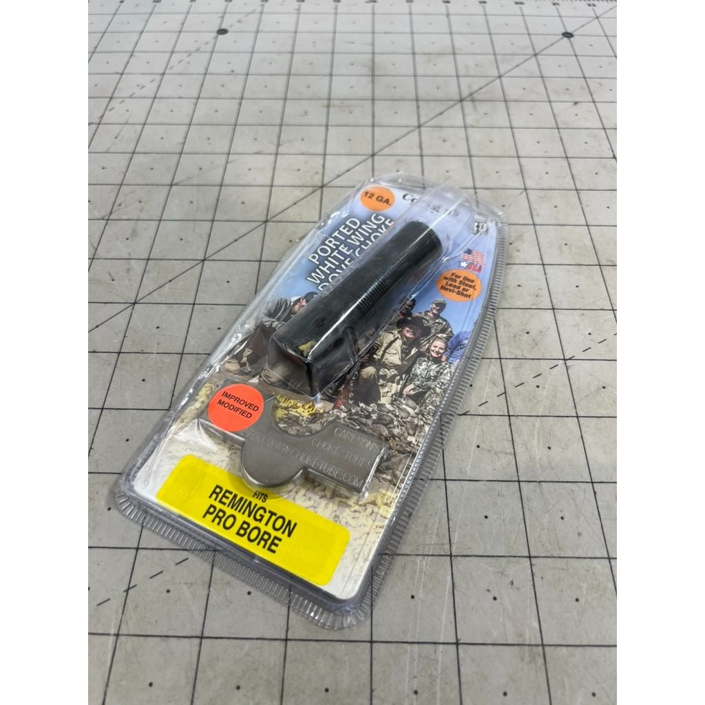 Carlsons White Wing Dove 12ga Remington Pro Bore IM Choke Tube - Black New