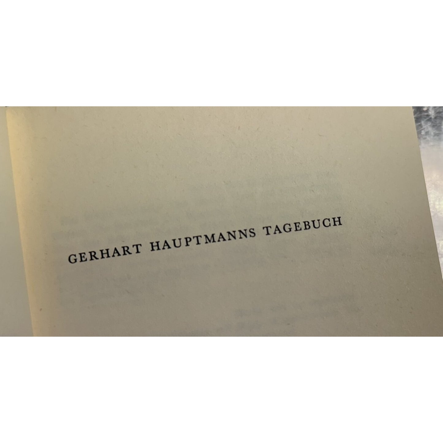 Vintage 1969 German Book Gerhart Hauptmann Ida Orloff Poetic Passion Documentation