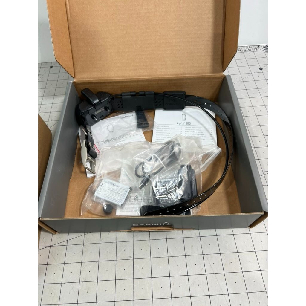 Garmin Alpha 300/Alpha TT 25 GPS Dog Tracking & Training System New Open Box