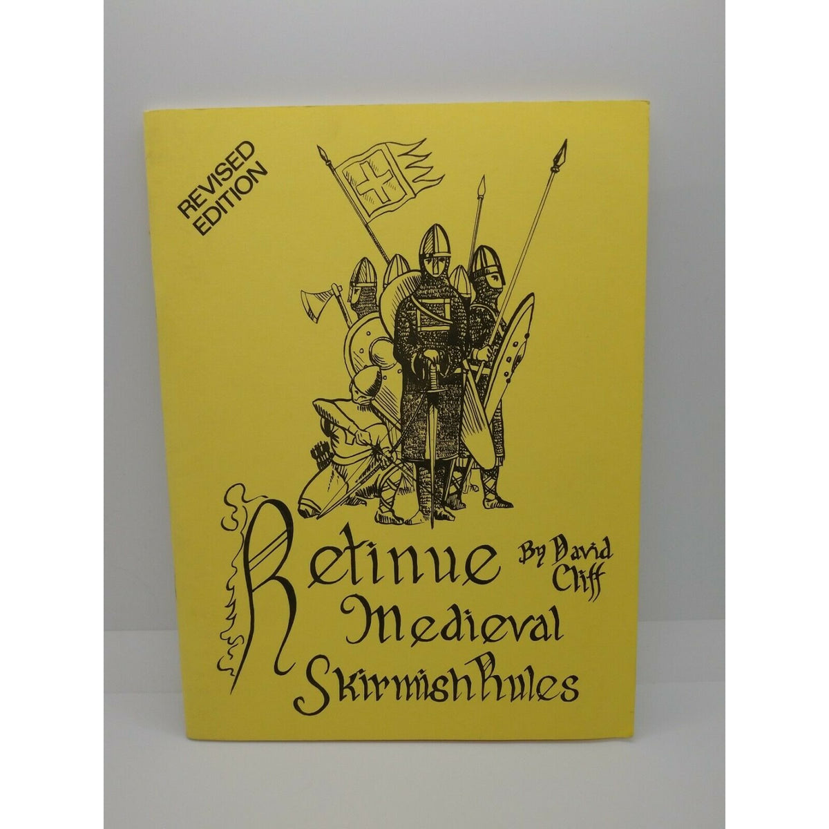 Retinue Medieval Skirmish Rules Revised Edition David Cliff 1982 Tabletop Games
