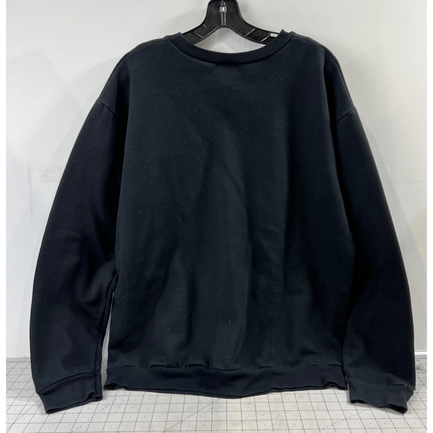 Slug Magazine SLC Utah Black Sweatshirt Typewriter Graphic Am. Apparel Men's L