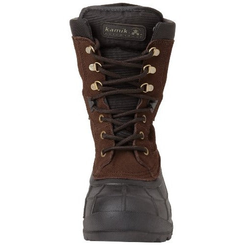 Men's Kamik NationPlus Waterproof Insulated Winter Boots -40  Sz. 10 Brown