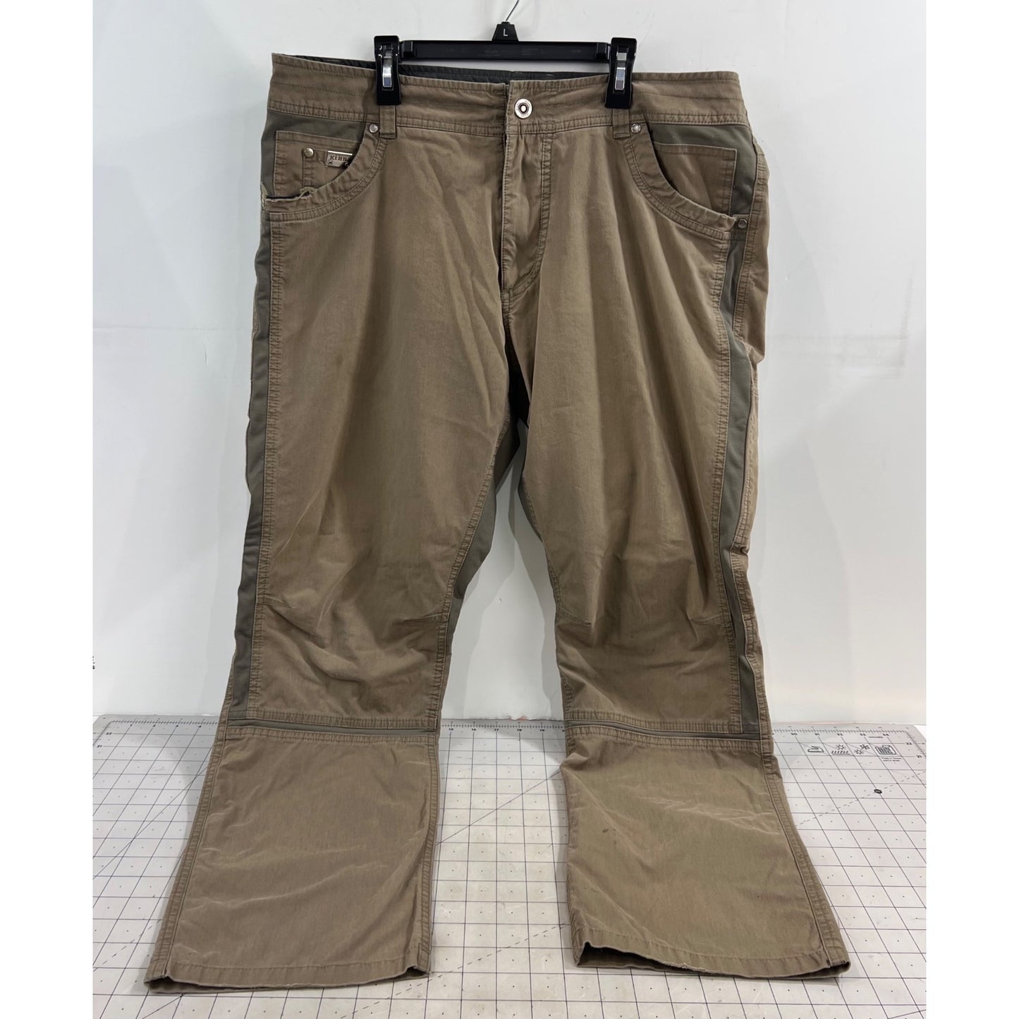Kuhl Men’s Tactical Pants 38x30 Khaki Cargo Outdoor Exoskeleton good~~