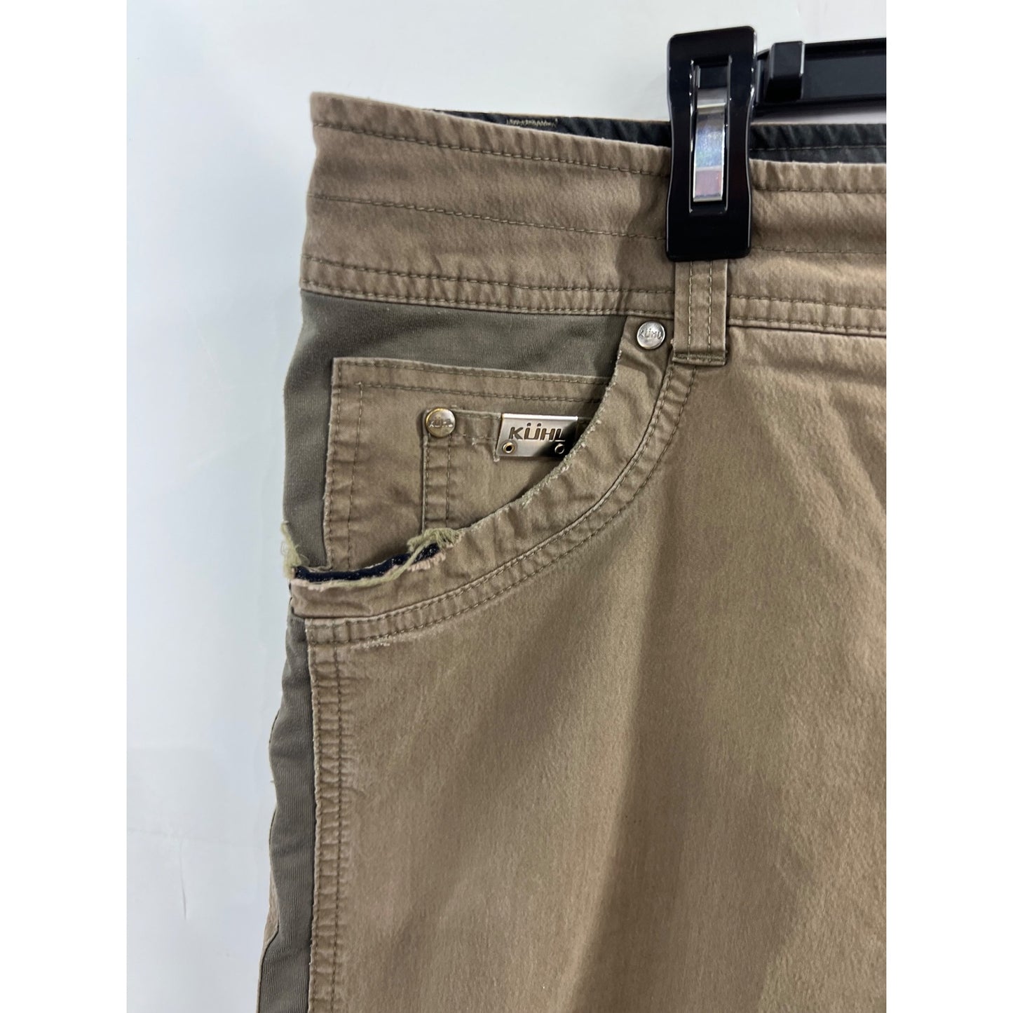 Kuhl Men’s Tactical Pants 38x30 Khaki Cargo Outdoor Exoskeleton good~~