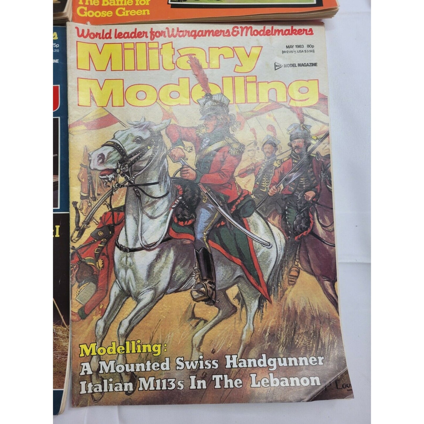 Vintage Military Modelling Magazines 1983 Collection for Wargamers & Model Makers
