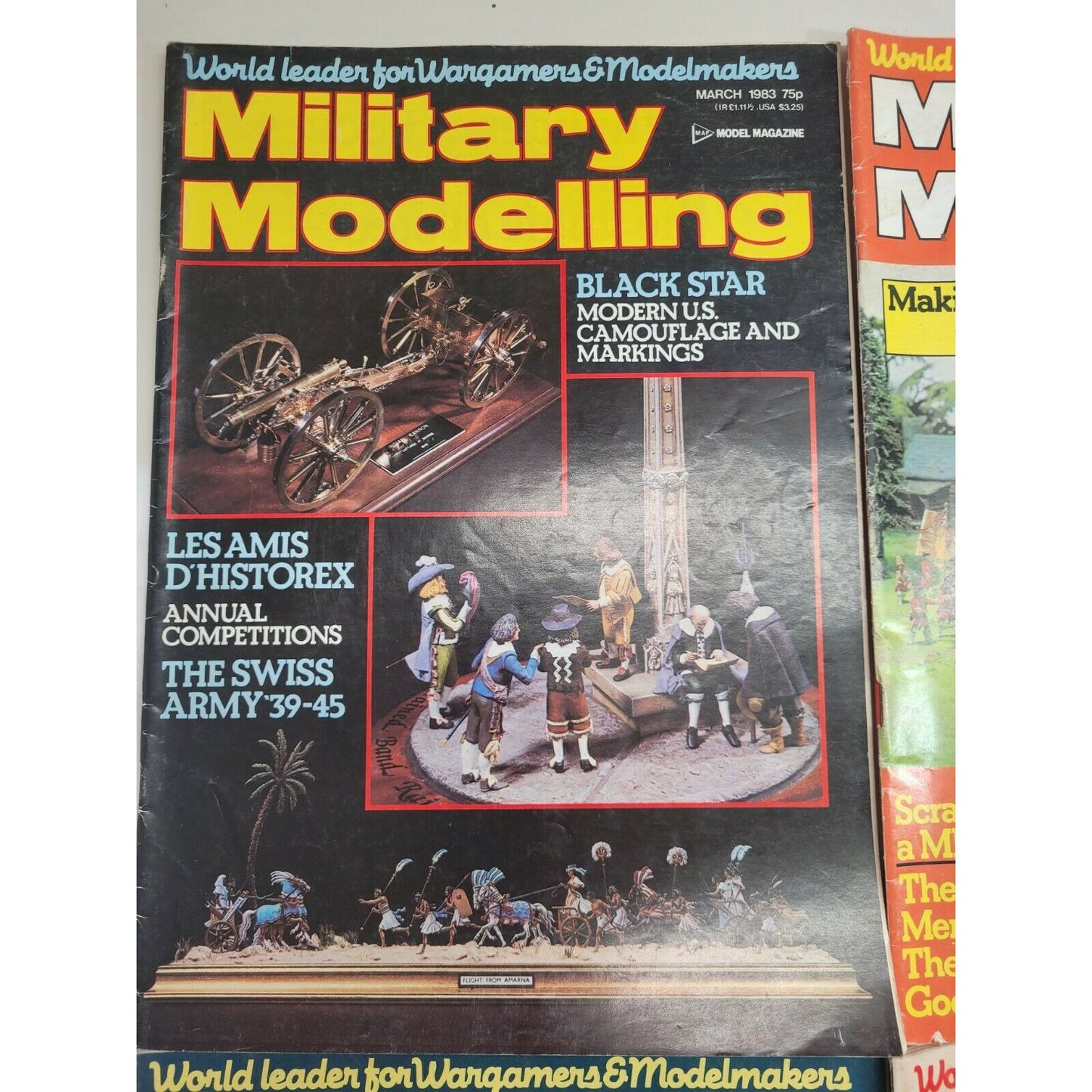 Vintage Military Modelling Magazines 1983 Collection for Wargamers & Model Makers