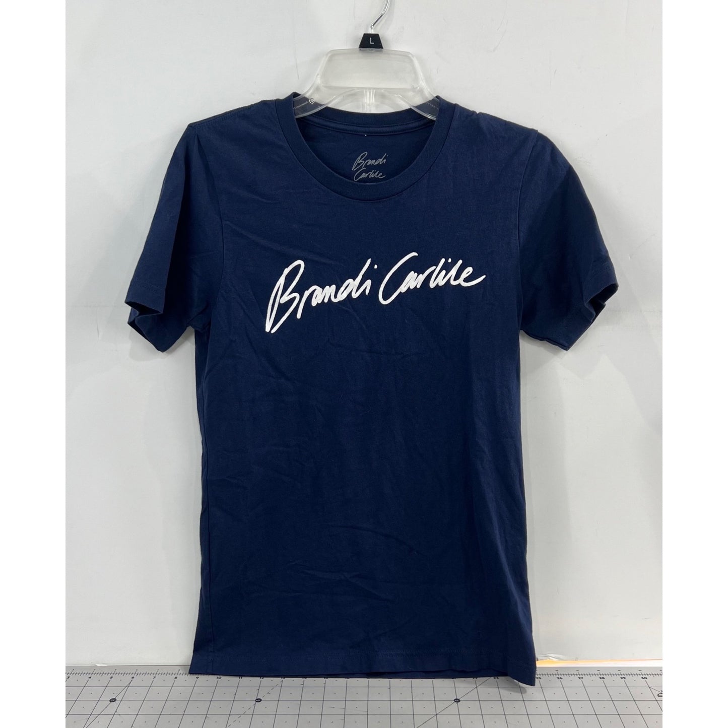 Brandi Carlile Navy Blue T-Shirt Women’s Sz. S “You and Me on the Rock” 2022