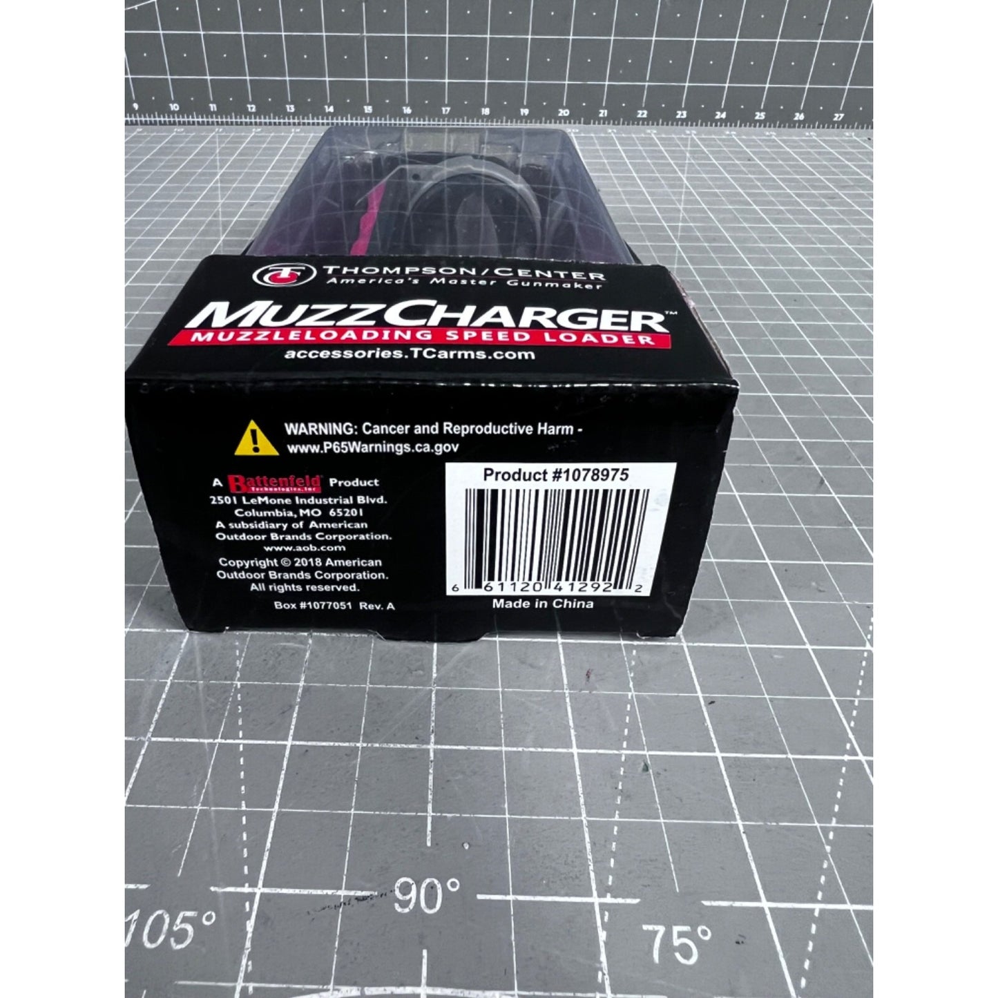 T/C Accessories MuzzCharger Muzzleloading Speed Loader 4-Shot Revolving Cylinder