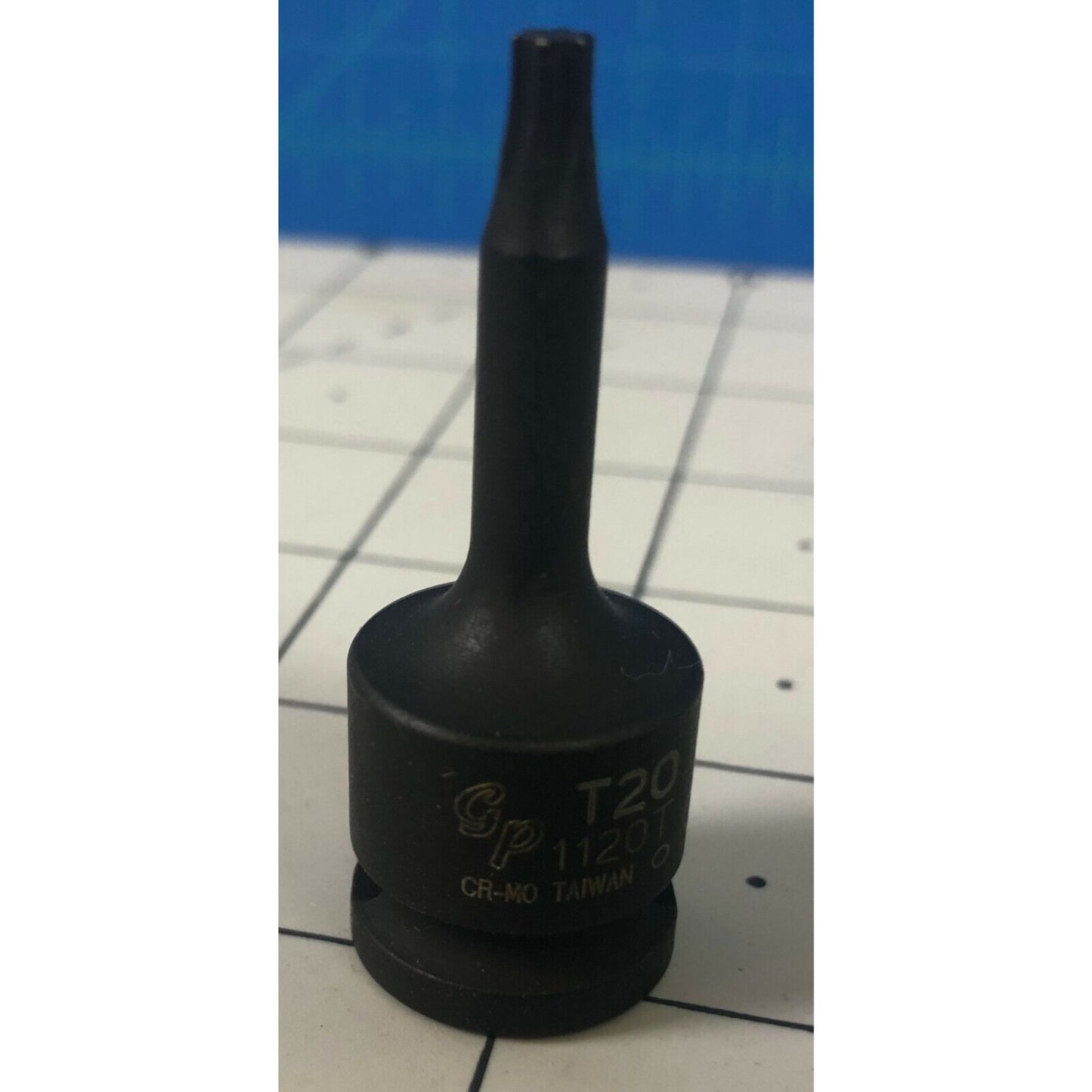 Grey GP 1120T T20 3/8" Drive Internal Star Impact Driver Sockets  Lot Of 4