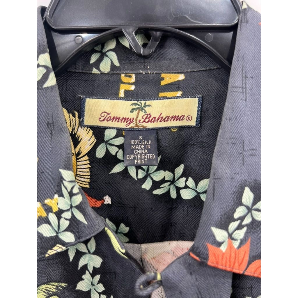 Tommy Bahama Silk Hawaiian Shirt Sz. S Every Days a Holiday 2002 Men’s