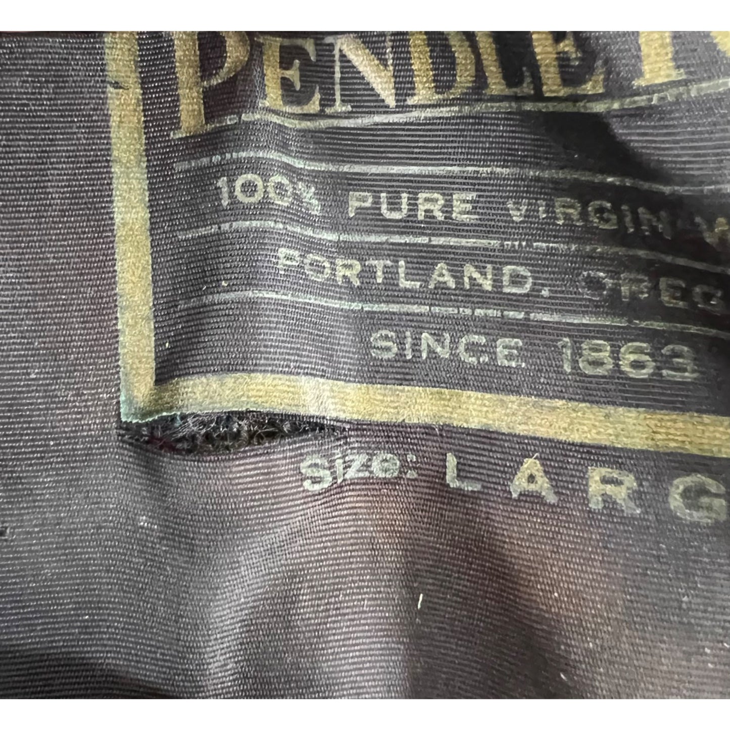Pendleton Men’s Wool Tweed Newsboy Flat Cap Large Gray/Purple Plaid Vintage