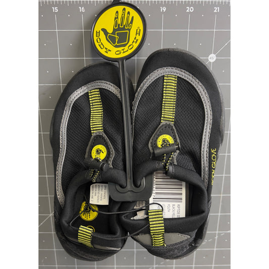 Body Glove Riptide III Boys Size 11 Water Shoes Black/Yellow