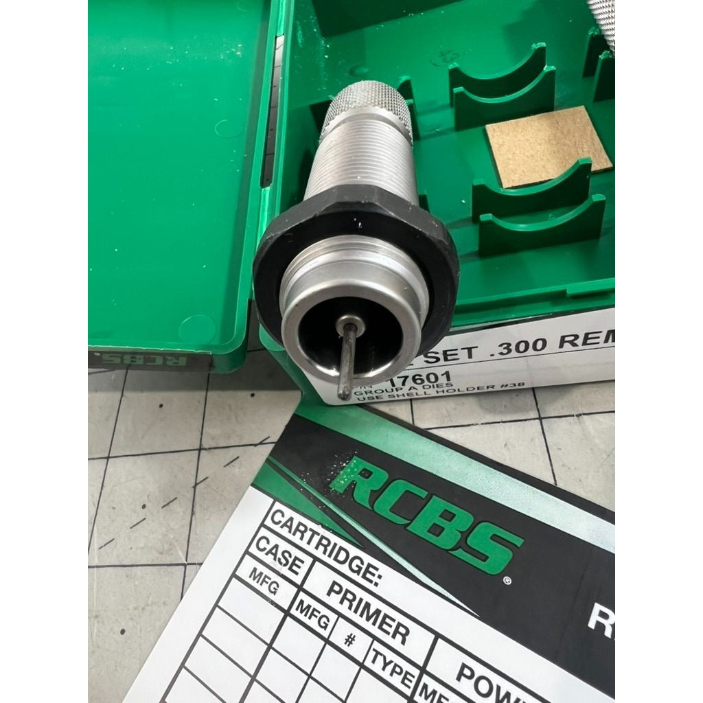 RCBS Full Length Die Set .300 Rem Ultra Mag New #17601
