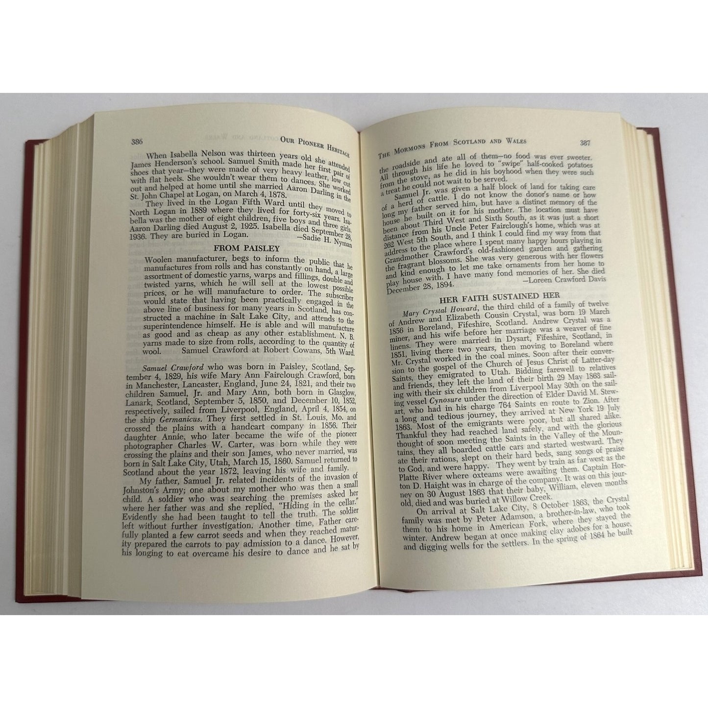 Our Pioneer Heritage Vol. 13 By Kate B. Carter Signed Daughters Of Utah Pioneers 1970