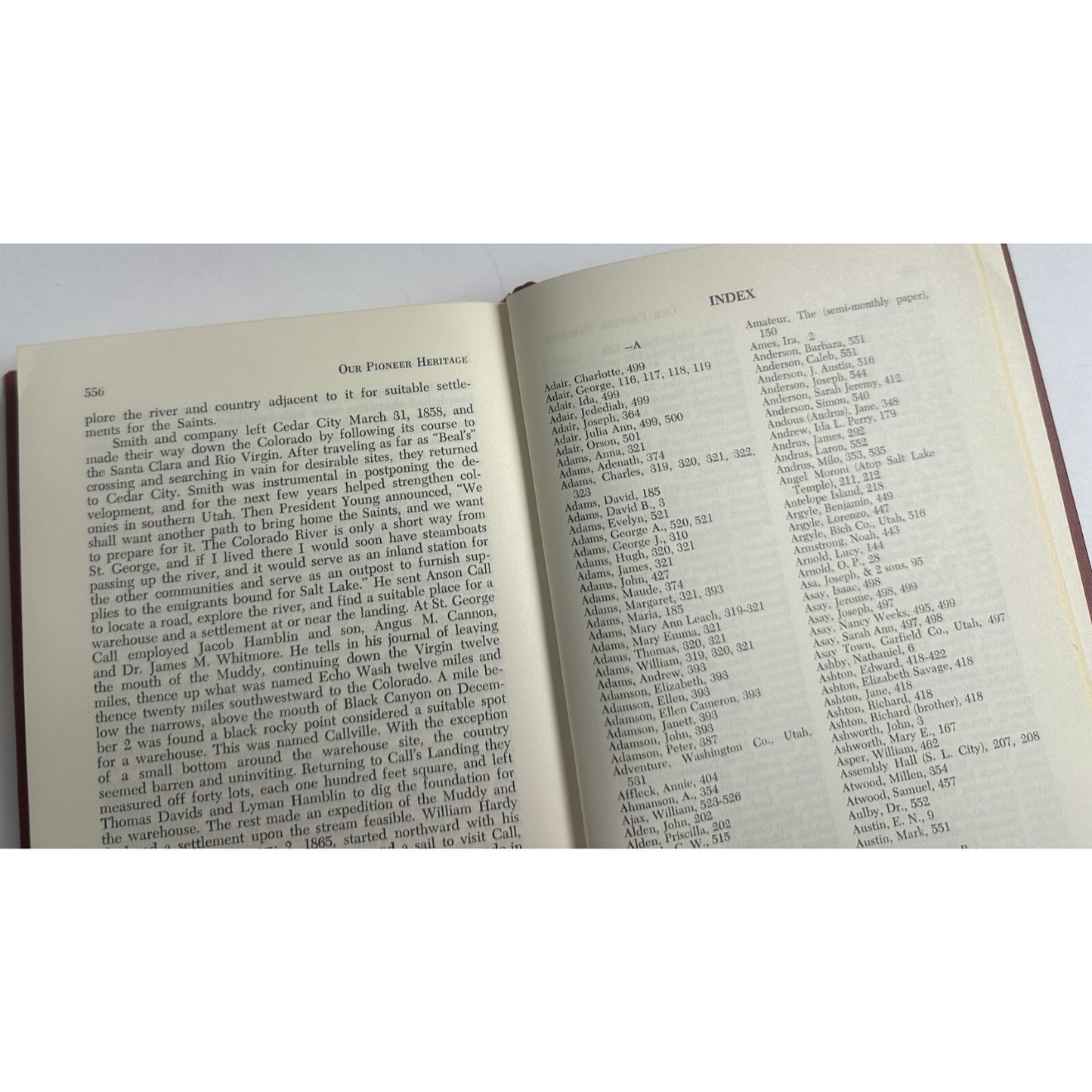 Our Pioneer Heritage Vol. 13 By Kate B. Carter Signed Daughters Of Utah Pioneers 1970