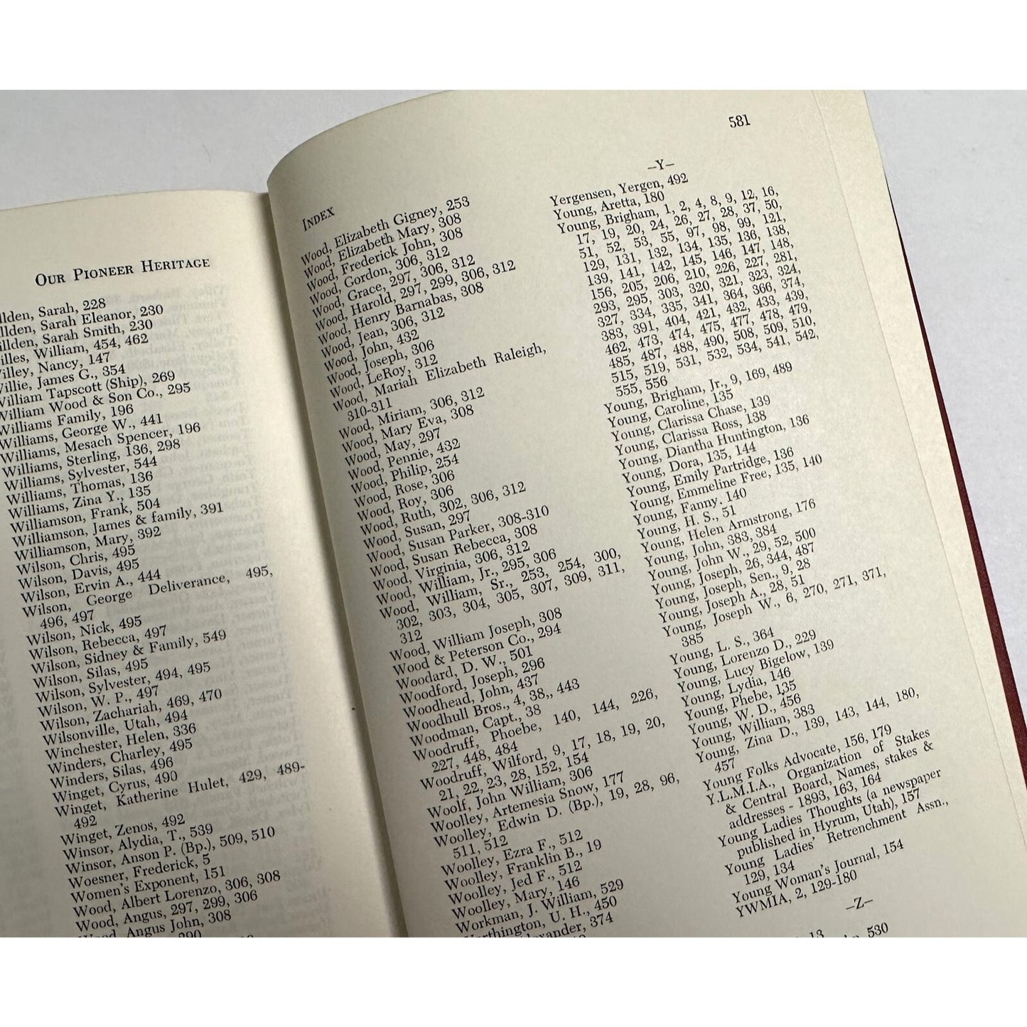 Our Pioneer Heritage Vol. 13 By Kate B. Carter Signed Daughters Of Utah Pioneers 1970