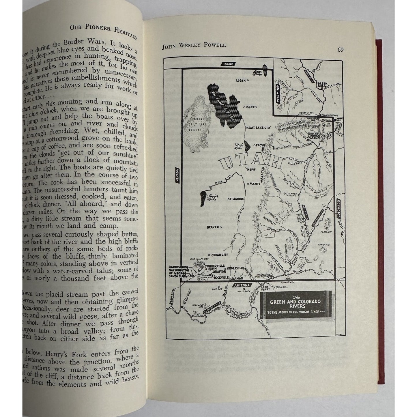 Our Pioneer Heritage Vol. 13 By Kate B. Carter Signed Daughters Of Utah Pioneers 1970