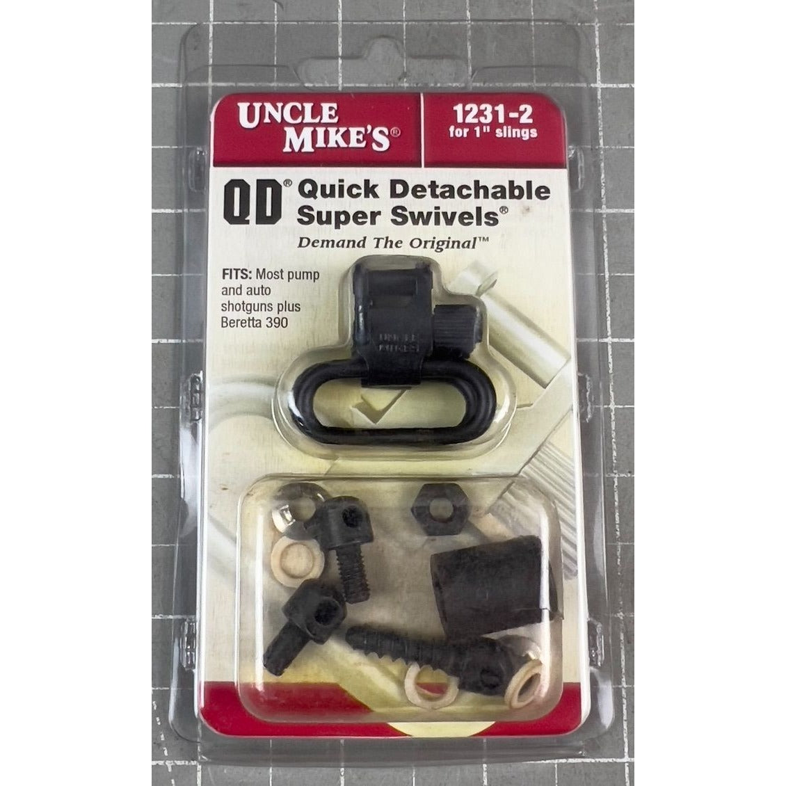 Uncle Mikes Quick Detachable Super Swivels QD 1" Slings Fits Most Shotguns