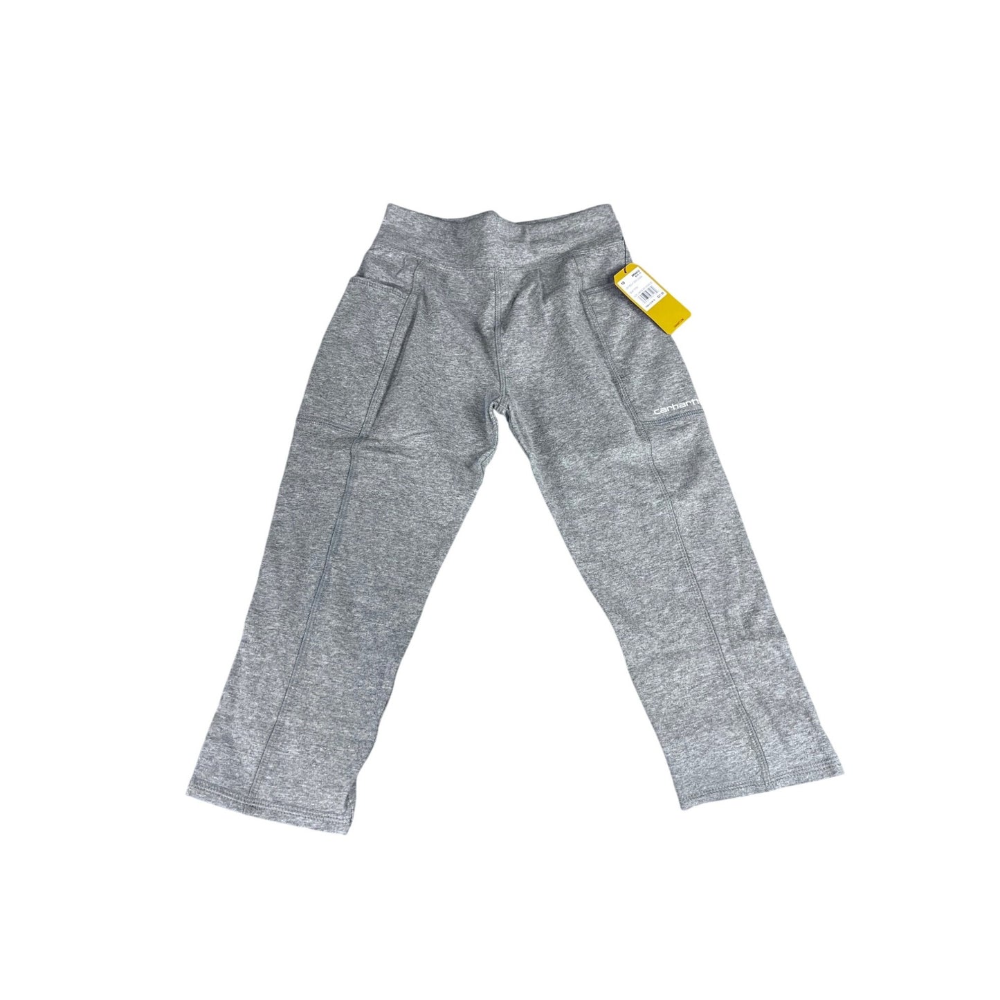 Carhartt Girl's Lightweight Crop Leggings Charcoal Heather Sz. 10 New NWT