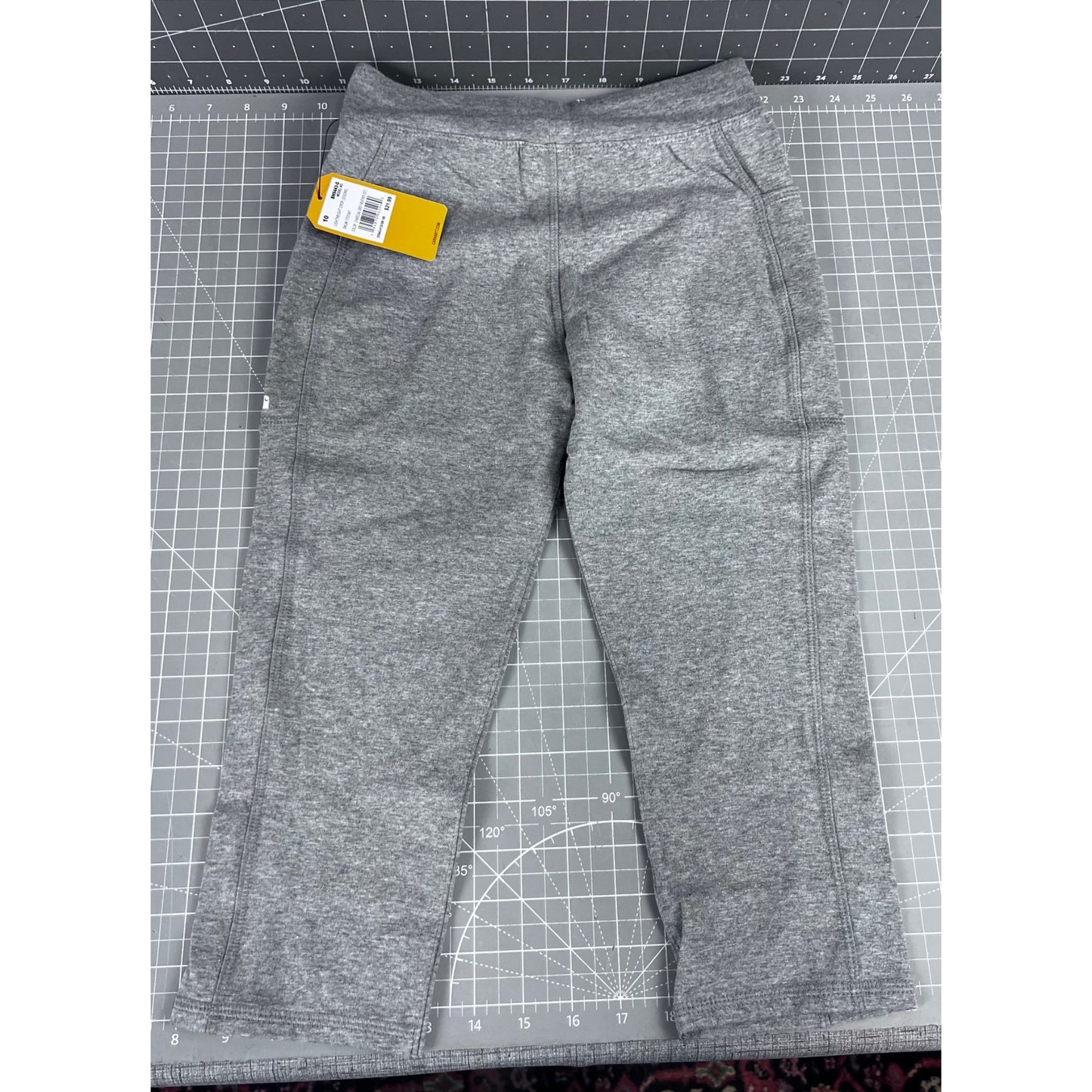 Carhartt Girl's Lightweight Crop Leggings Charcoal Heather Sz. 10 New NWT