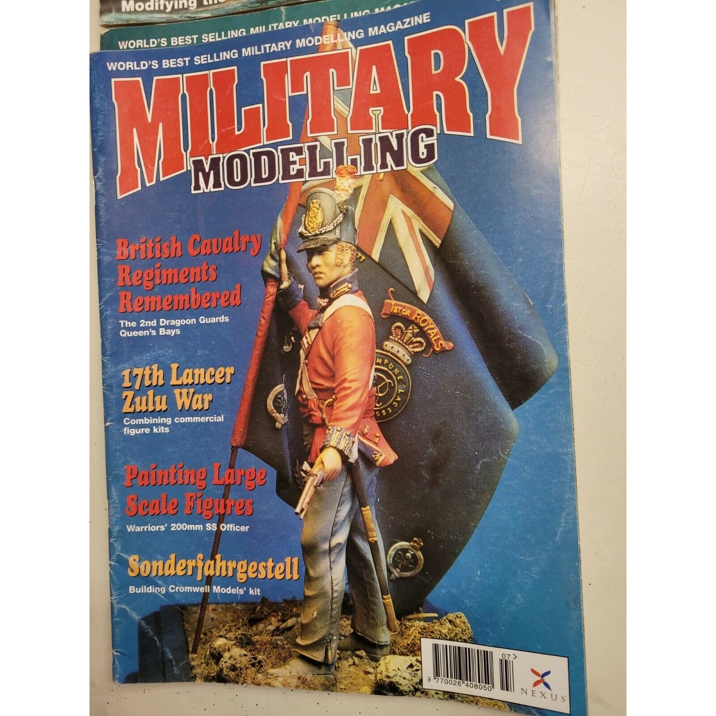 Vintage Military Modelling Magazines Lot of 4