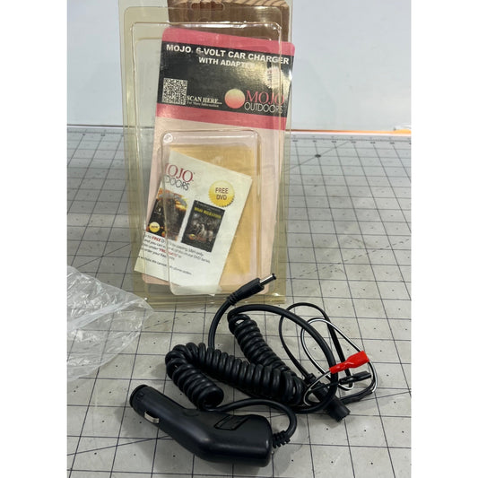 Mojo Decoy 6 Volt Car Charger New Unused