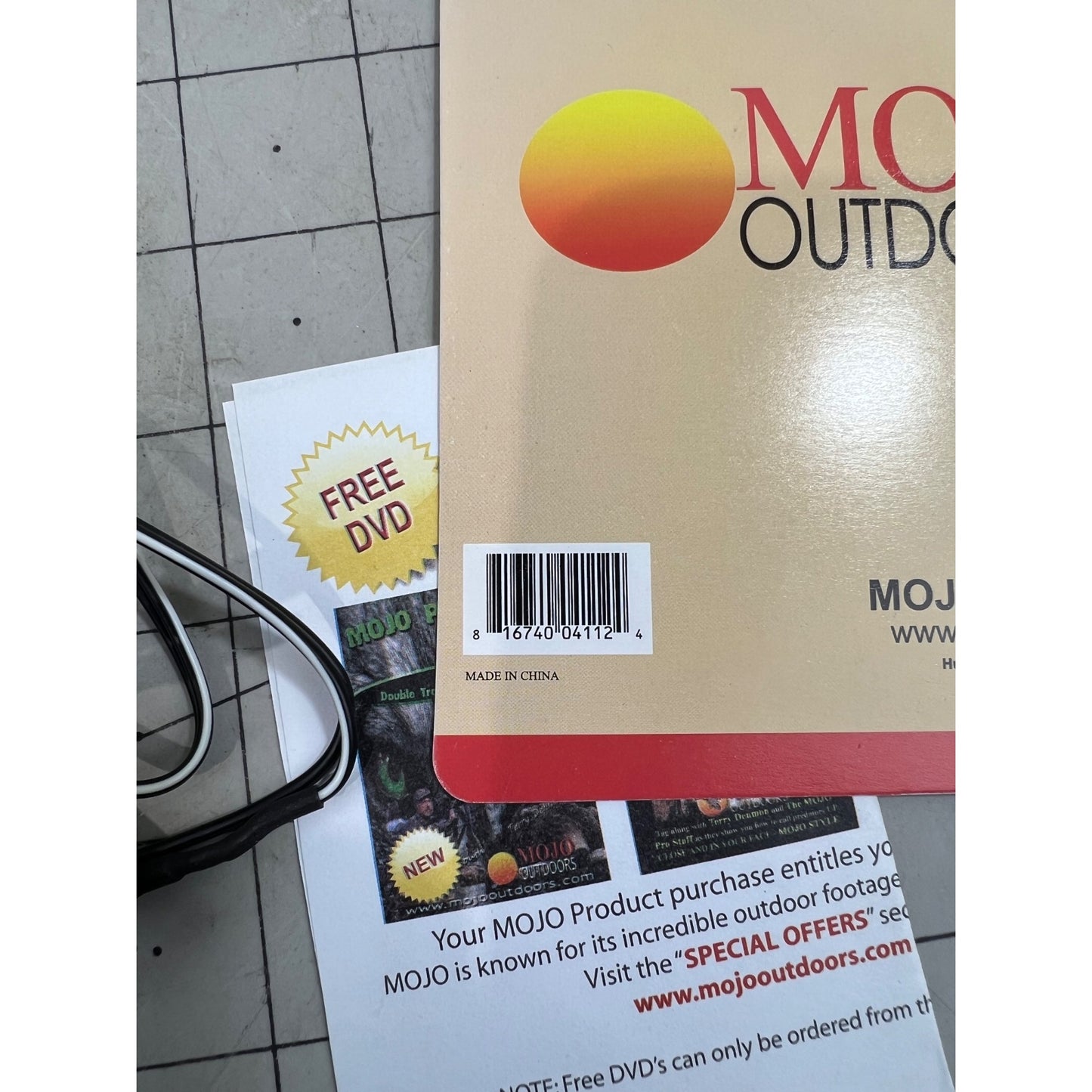 Mojo Decoy 6 Volt Car Charger New Unused
