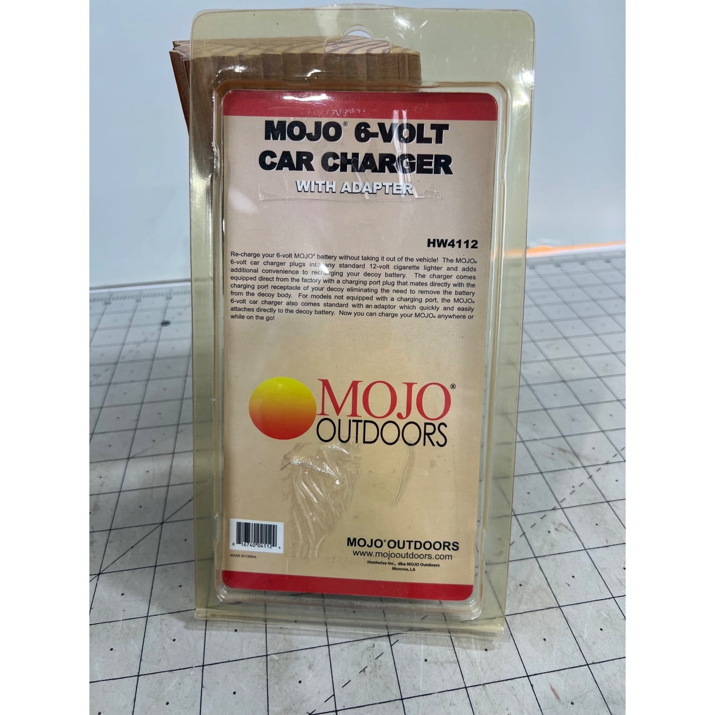 Mojo Decoy 6 Volt Car Charger New Unused