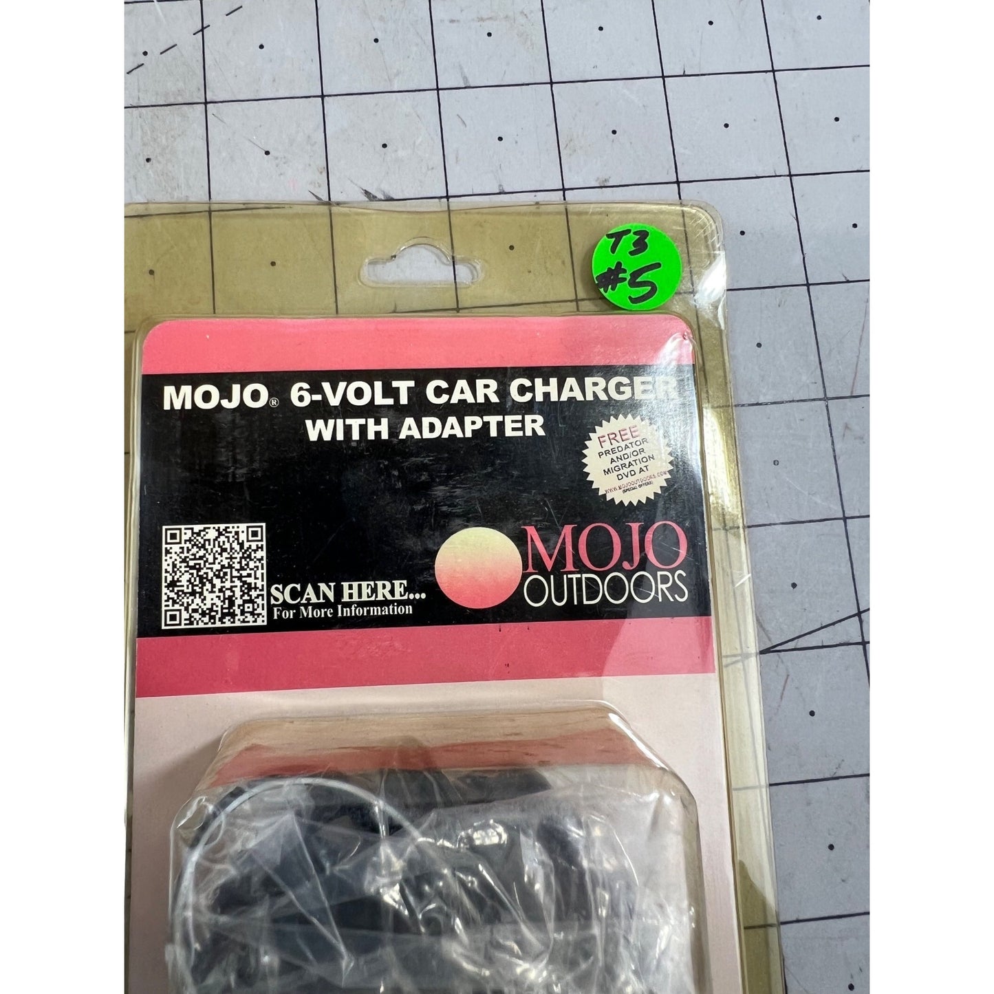 Mojo Decoy 6 Volt Car Charger New Unused