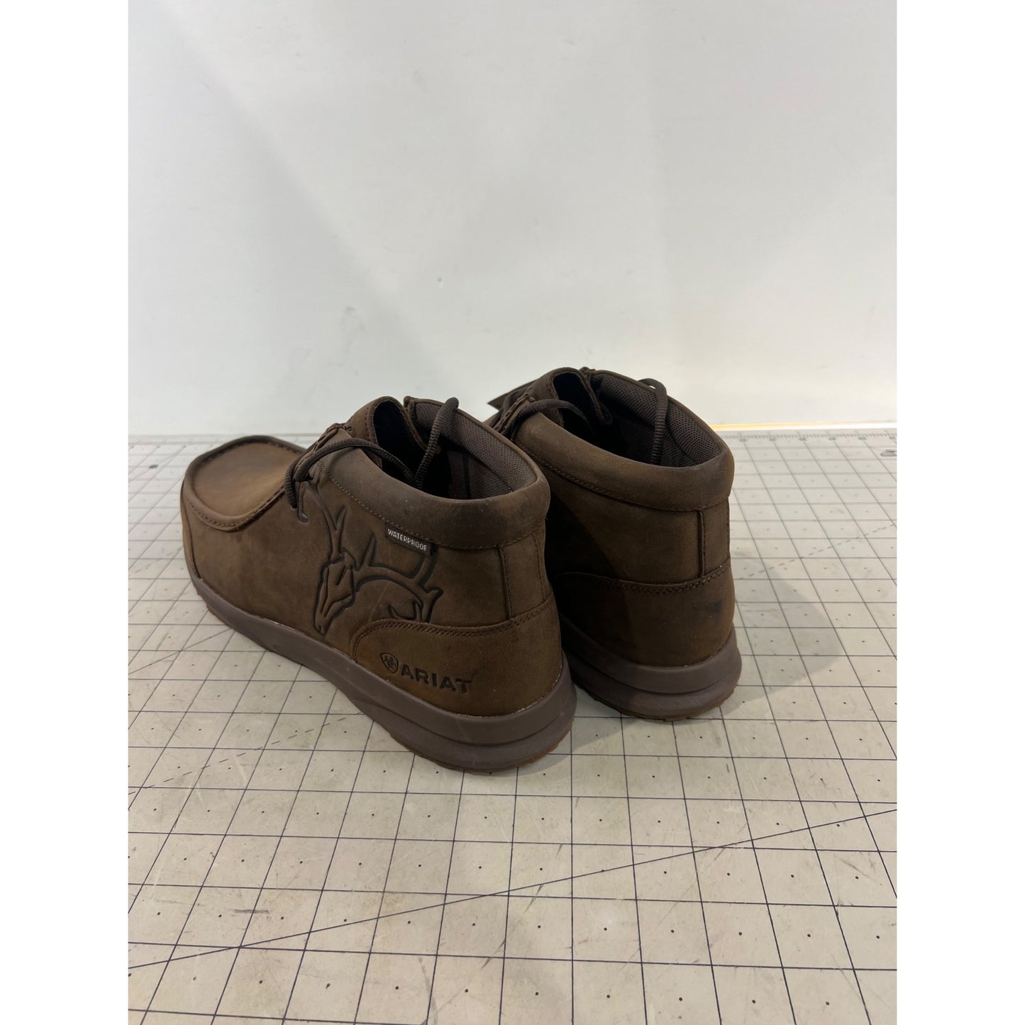 Ariat Men’s Spitfire Outdoor H2O Waterproof Boots Distressed Brown USA 13 D New