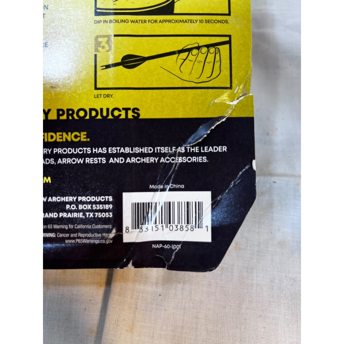 NAP Twister Quikfletch 2 Inch 6-Pack Archery Fletching 4-Fletch Shrink Wrap New