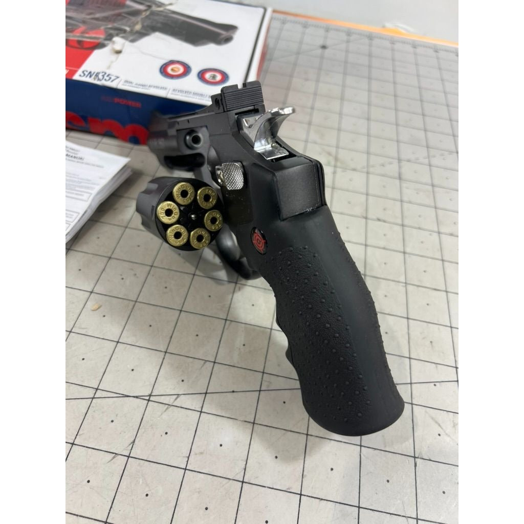 Crosman SNR357 CO2 Dual Ammo Full Metal Revolver 0.177 Caliber BB/ Pellet NEW
