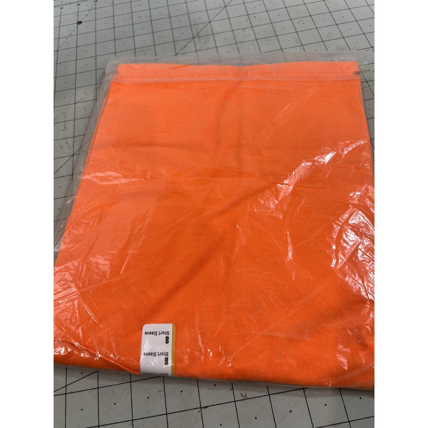 Carhartt Mens Loose Fit Heavyweight Orange Pocket T-Shirt Short Sleeve Sz. S New