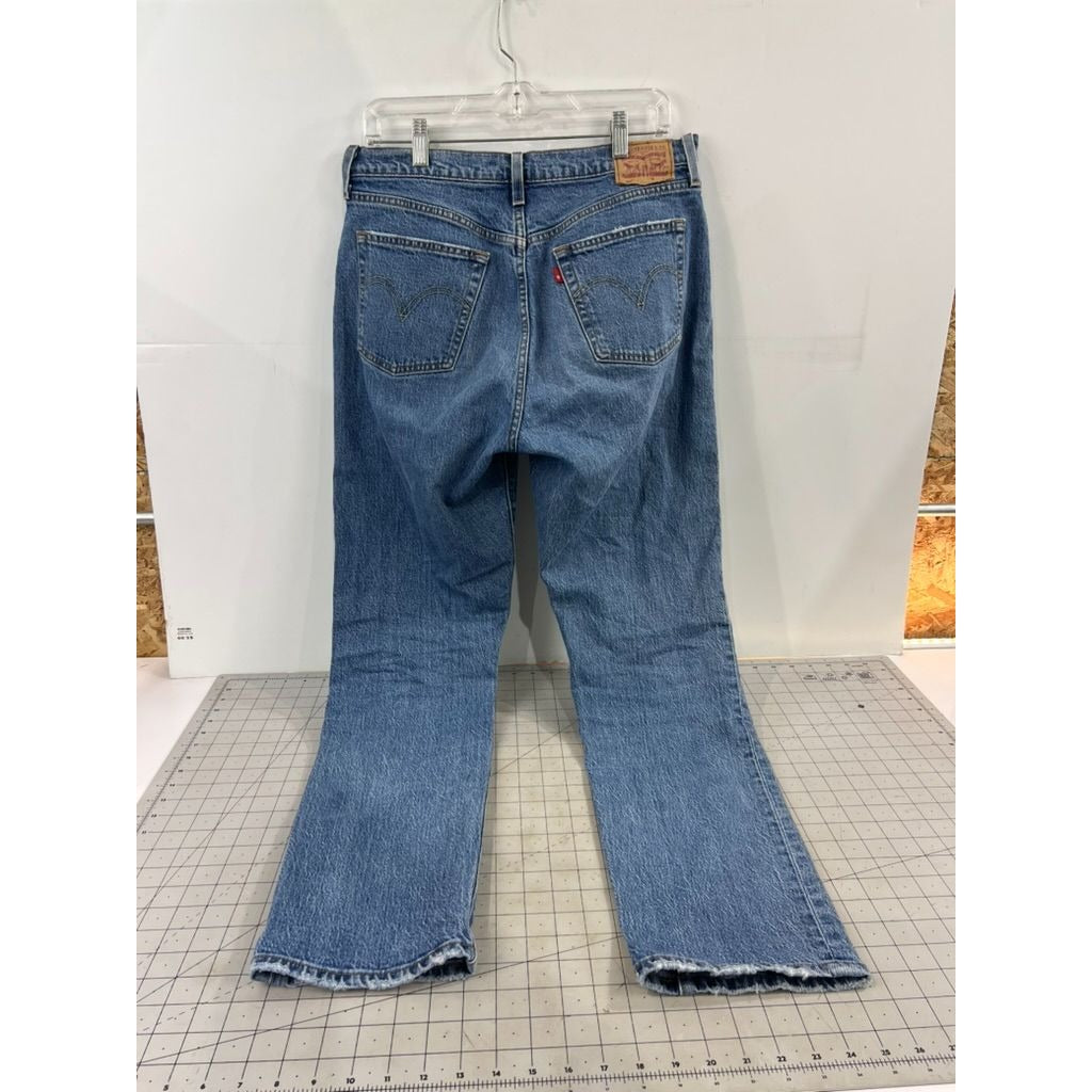 Levi's 501's Men's Naturally  Distressed Jeans W30 L32 Button Fly Denim