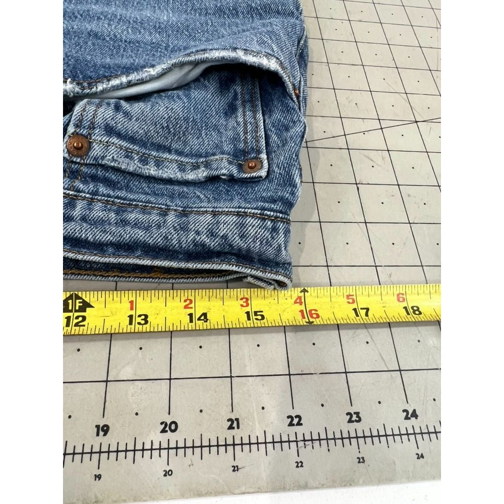 Levi's 501's Men's Naturally  Distressed Jeans W30 L32 Button Fly Denim