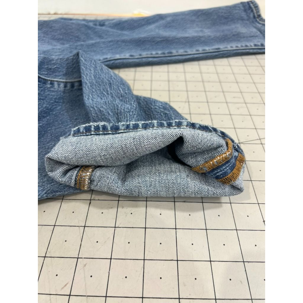 Levi's 501's Men's Naturally  Distressed Jeans W30 L32 Button Fly Denim