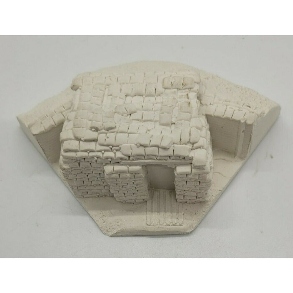 FIREBASE Games - Small Sandbag Bunker Pillbox Wargame Miniatures Made in UK